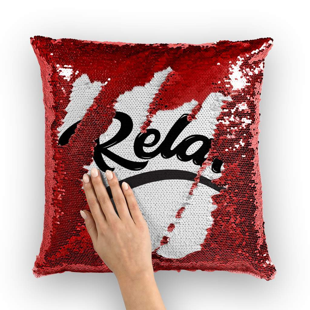 Relax Sequin Cushion Cover-alloverprint.it-Home & Living